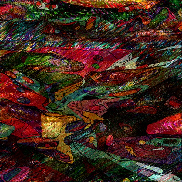 Generative Image: Multitude of Vibrant Colors